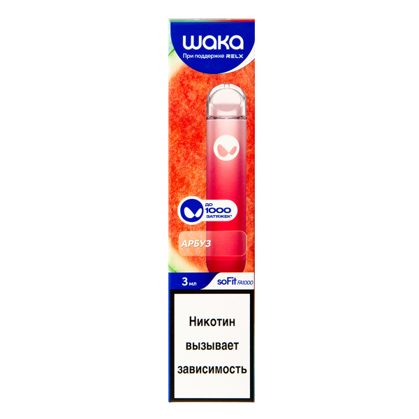 Электронка Waka Арбуз (1000 Затяжек) в Ростове-на-Дону