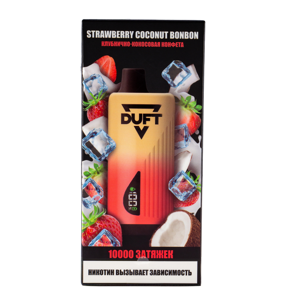 Электронка Duft Strawberry Coconut Bonbon (10000 Затяжек) в Ростове-на-Дону