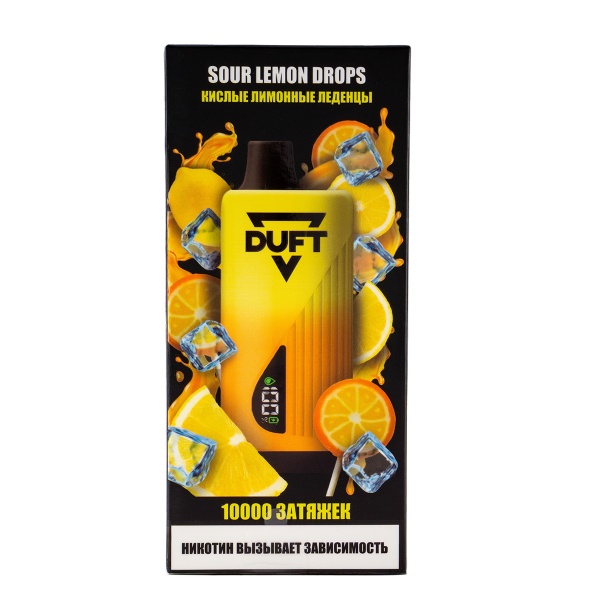 Электронка Duft Sour Lemon Drops (10000 Затяжек) в Ростове-на-Дону
