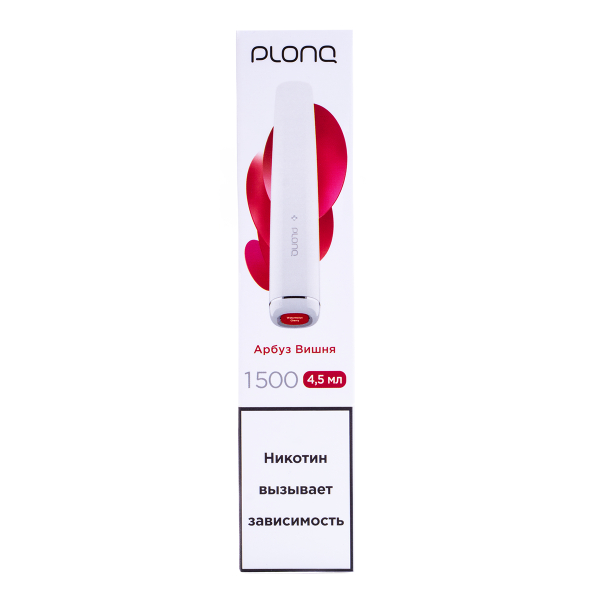 Электронка Plonq Plus Арбуз Вишня (1500 Затяжек) 20 Мг в Ростове-на-Дону