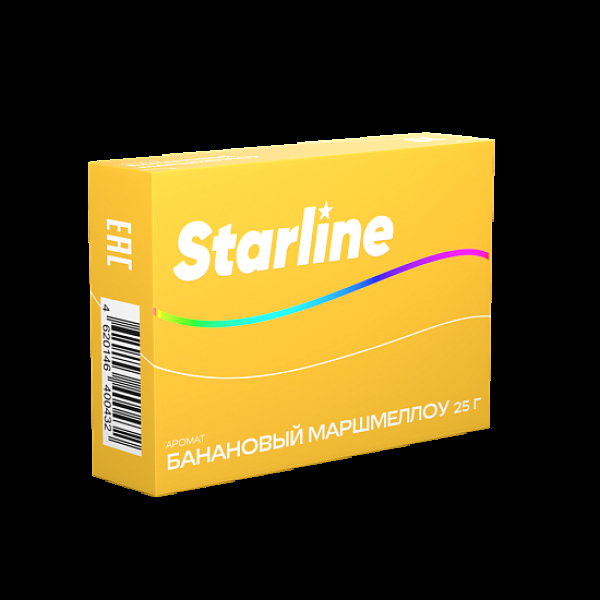 Табак Starline Банановый Маршмеллоу  25 грамм в Ростове-на-Дону