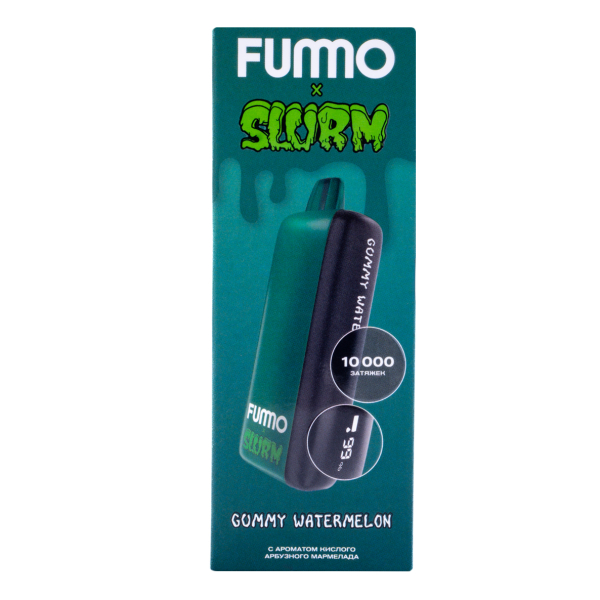 Электронка Fummo Indic Slurm Кислый Арбузный Мармелад (10 000 Затяжек) в Ростове-на-Дону