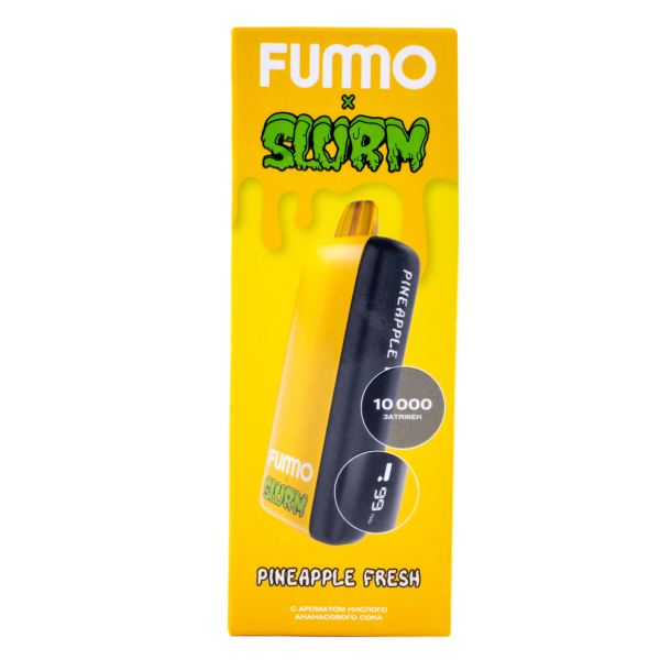 Электронка Fummo Indic Slurm Кислый Ананасовый Сок (10 000 Затяжек) в Ростове-на-Дону