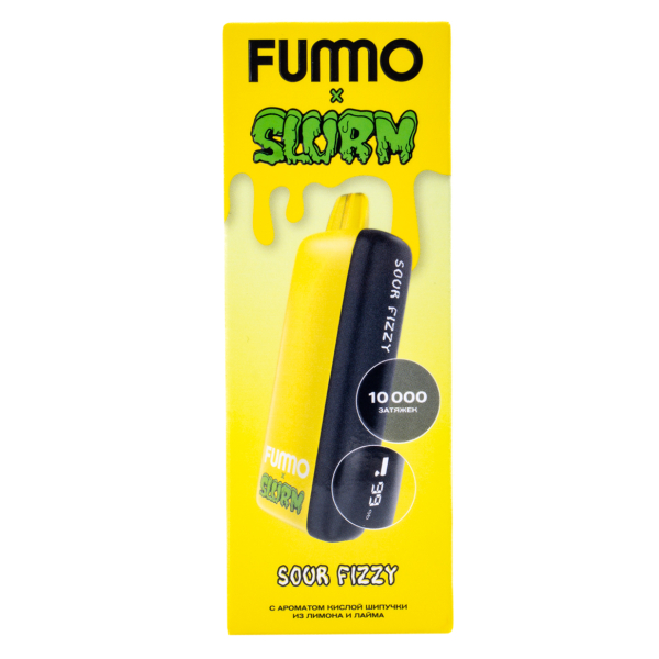 Электронка Fummo Indic Slurm Кислая Шипучка Из Лимона И Лайма (10 000 Затяжек) в Ростове-на-Дону