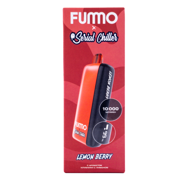 Электронка Fummo Indic Serial Chiller Клубника С Лимоном (10 000 Затяжек) в Ростове-на-Дону