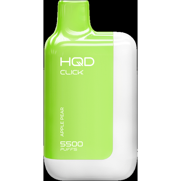POD-система Hqd Click Устройство + Картридж Яблоко Груша (5500 Затяжек) в Ростове-на-Дону
