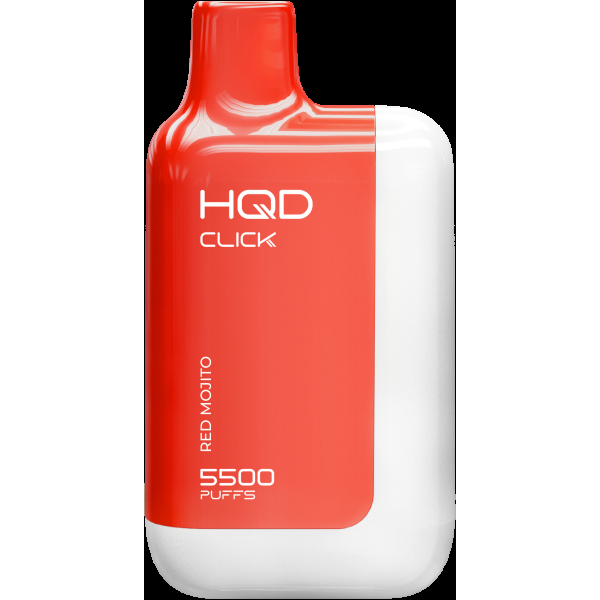POD-система Hqd Click Устройство + Картридж Красный Мохито (5500 Затяжек) в Ростове-на-Дону