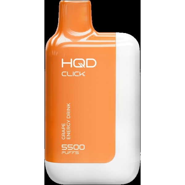POD-система Hqd Click Устройство + Картридж Виноград Энергетик (5500 Затяжек) в Ростове-на-Дону