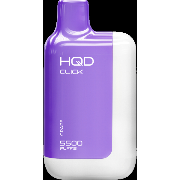 POD-система Hqd Click Устройство + Картридж Виноград (5500 Затяжек) в Ростове-на-Дону