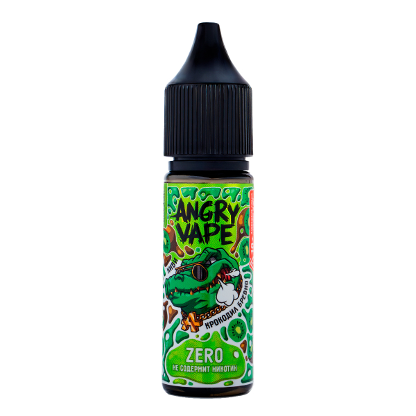 Жидкость Angry Vape Zero Крокодил Бревно 30 Мл в Ростове-на-Дону