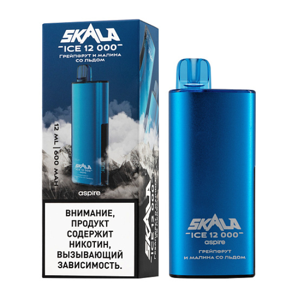 Электронка Skala Ice 12000 Грейпфрут И Малина Со Льдом в Ростове-на-Дону