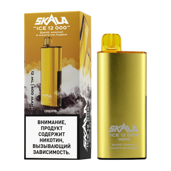 Электронка Skala Ice 12000 Дыня,Ананас И Манго Со Льдом в Ростове-на-Дону