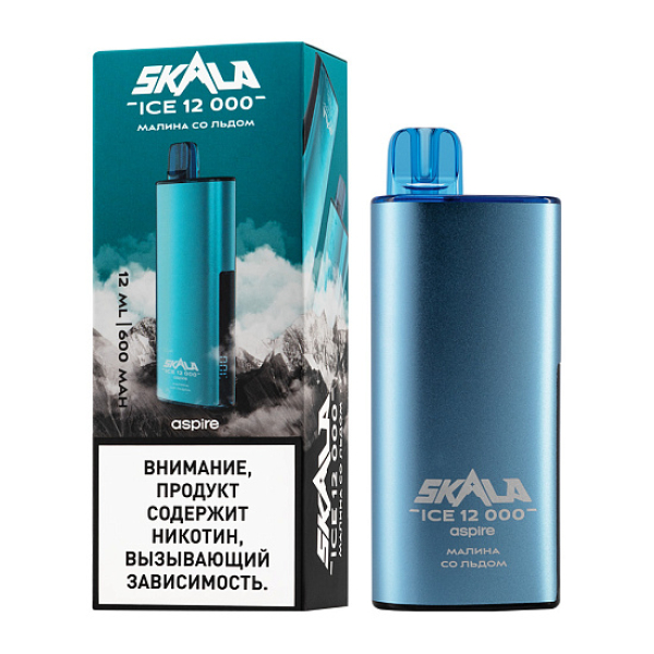 Электронка Skala Ice 12000 Малина Со Льдом в Ростове-на-Дону