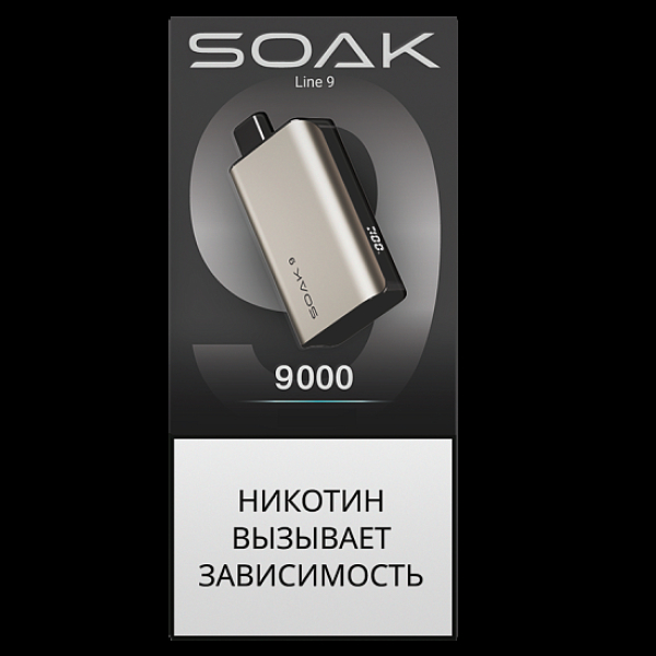 Электронка Soak 9 Titanium 9000 Ананас Маракуйя в Ростове-на-Дону