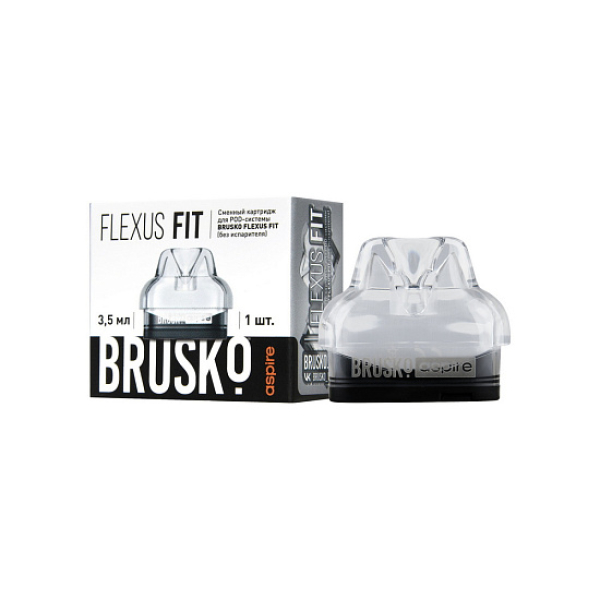 Сменный Картридж Brusko Flexus Fit (Белый) 3,5 Мл, Упак. 1 Шт в Ростове-на-Дону