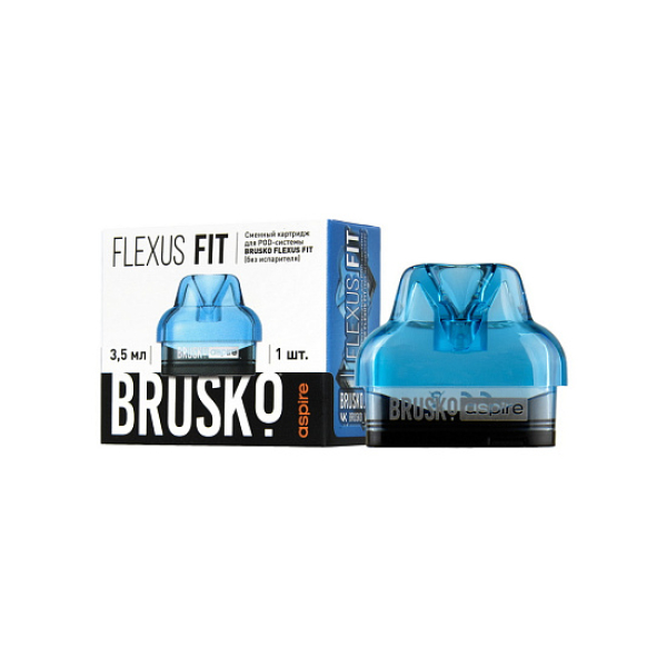 Сменный Картридж Brusko Flexus Fit (Синий) 3,5 Мл, Упак. 1 Шт в Ростове-на-Дону