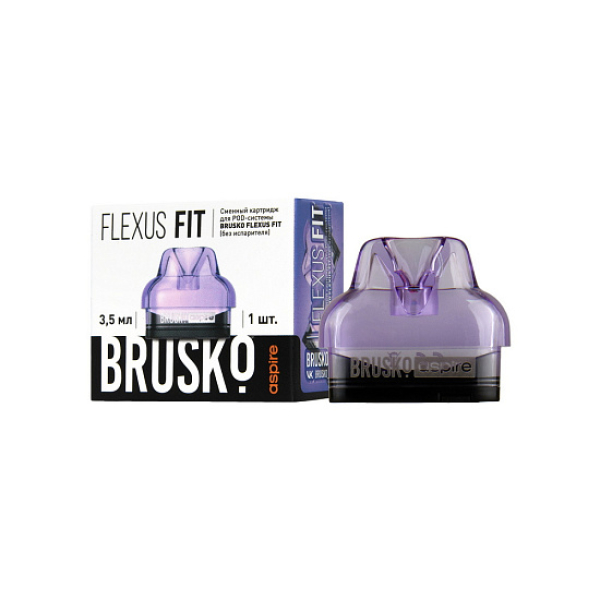 Сменный Картридж Brusko Flexus Fit (Фиолетовый) 3,5 Мл, Упак. 1Шт в Ростове-на-Дону