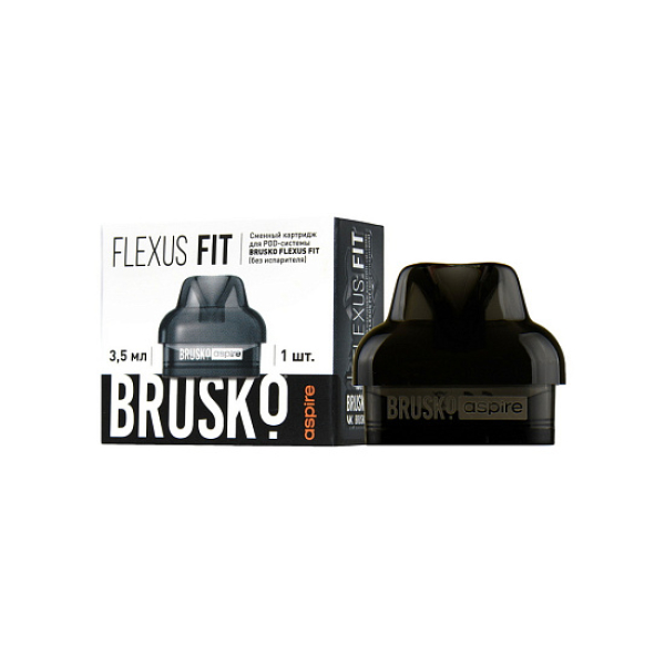Сменный Картридж Brusko Flexus Fit (Черный) 3,5 Мл, Упак. 1 Шт в Ростове-на-Дону