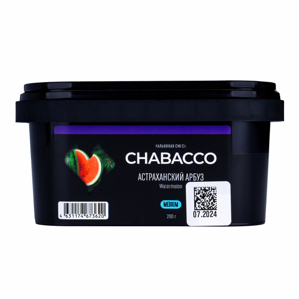 Смесь Chabacco Medium Watermelon Astrakhan  200 гр в Ростове-на-Дону
