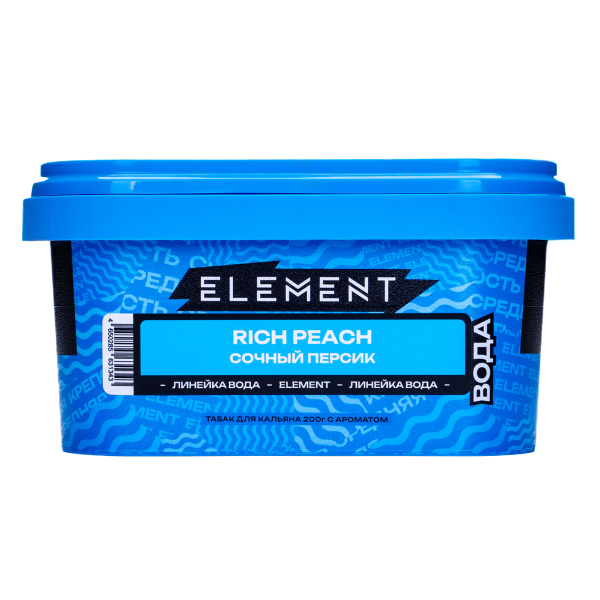 Табак Element Вода Rich Peach 200 грамм в Ростове-на-Дону