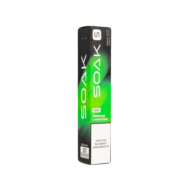 ЭСДН SOAK S Cactus Lemonade 3500 тяг в Ростове-на-Дону