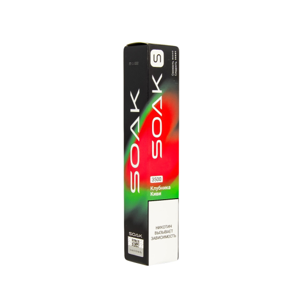 ЭСДН SOAK S Strawberry Kiwi 3500 тяг в Ростове-на-Дону