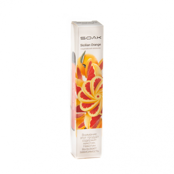 ЭСДН SOAK X Sicilian Orange 2200 тяг в Ростове-на-Дону