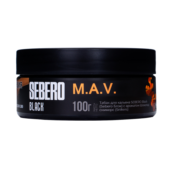 Табак Sebero Black M.a.v. 100 грамм в Ростове-на-Дону