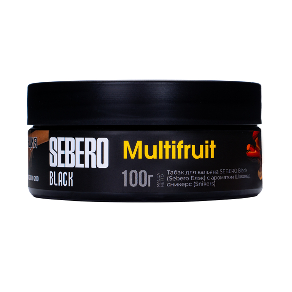 Табак Sebero Black Multifruit 100 грамм в Ростове-на-Дону