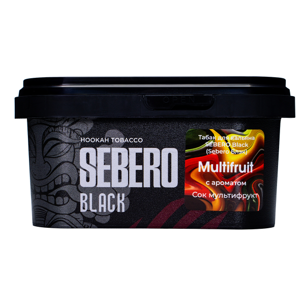 Табак Sebero Black Multifruit 200 грамм в Ростове-на-Дону
