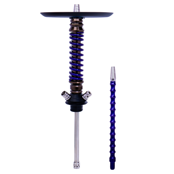 Кальян Mamay Customs Coilovers Mini Бронза Фиолетовый Лак в Ростове-на-Дону