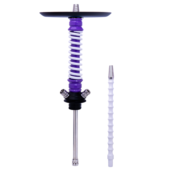 Кальян Mamay Customs Coilovers Mini Сиренево Белый в Ростове-на-Дону