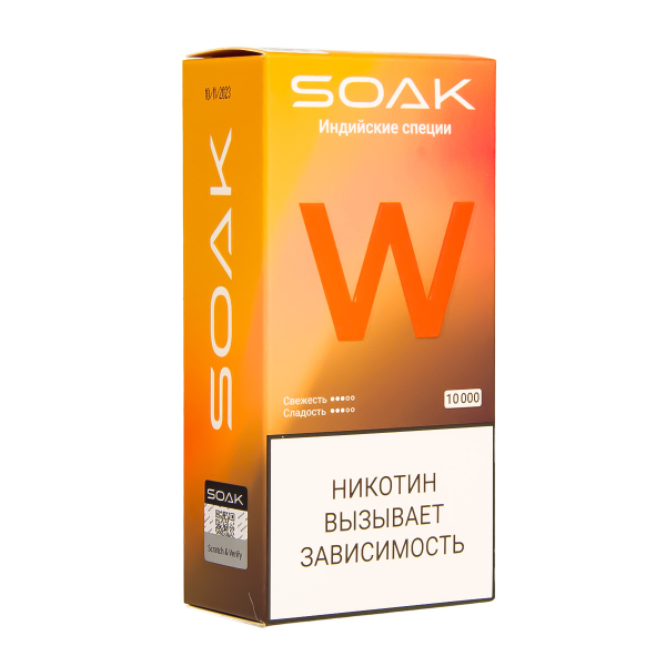 Электронная сигарета Soak W Индийские Специи 10000 в Ростове-на-Дону