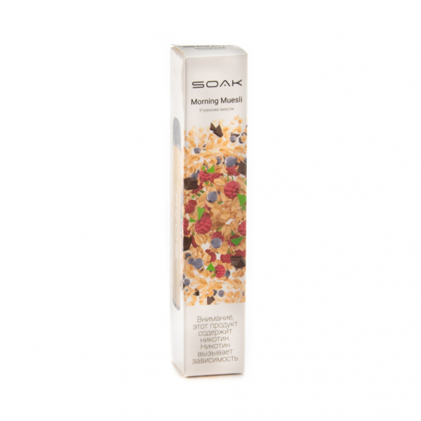 Электронная сигарета Soak X Morning Muesli 2200 в Ростове-на-Дону