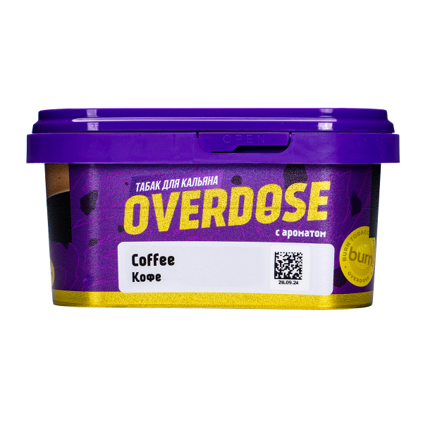 Табак Overdose Coffee 200 грамм в Ростове-на-Дону