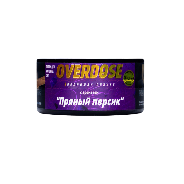 Табак Overdose Kashmir Peach 25 грамм в Ростове-на-Дону