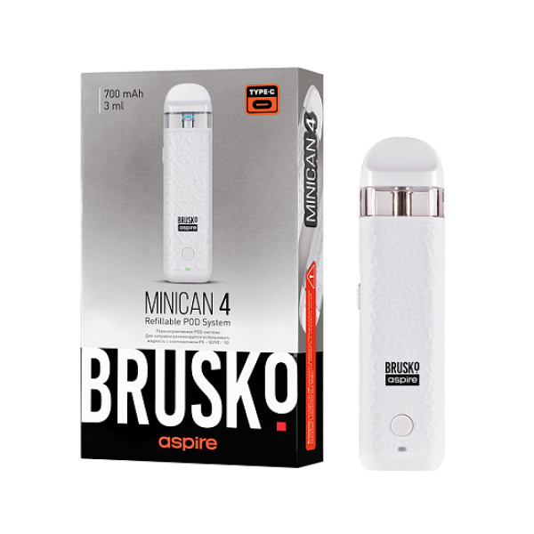 POD-система Brusko Minican 4 Белый в Ростове-на-Дону