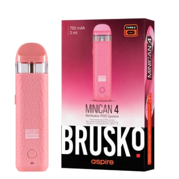 POD-система Brusko Minican 4 Розовый в Ростове-на-Дону