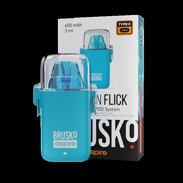 POD-система Brusko Minican Flick Голубой в Ростове-на-Дону