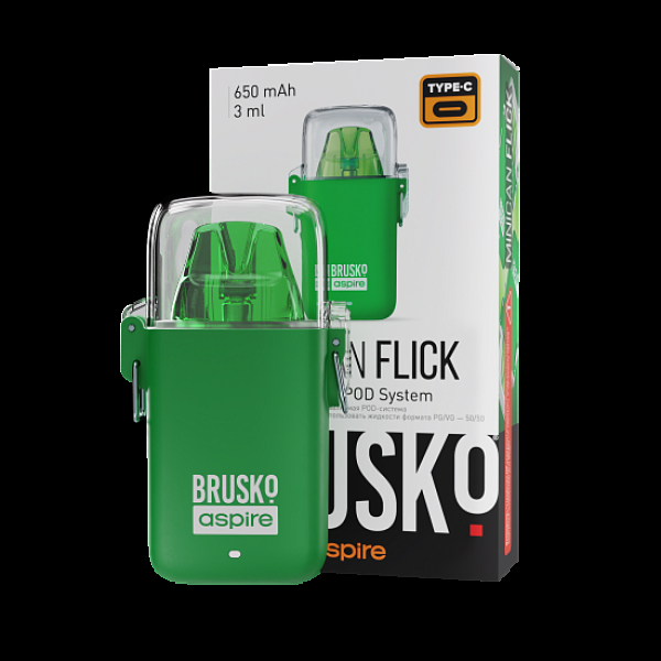 POD-система Brusko Minican Flick Зелёный в Ростове-на-Дону