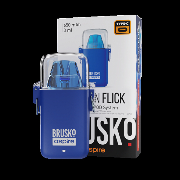 POD-система Brusko Minican Flick Синий в Ростове-на-Дону