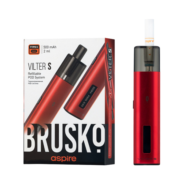 POD-система Brusko Vilter S Красный в Ростове-на-Дону