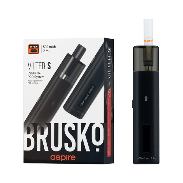 POD-система Brusko Vilter S Черный в Ростове-на-Дону