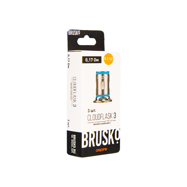 Испаритель Brusko Cloudflask 3 0.17 Ом 3 шт в Ростове-на-Дону