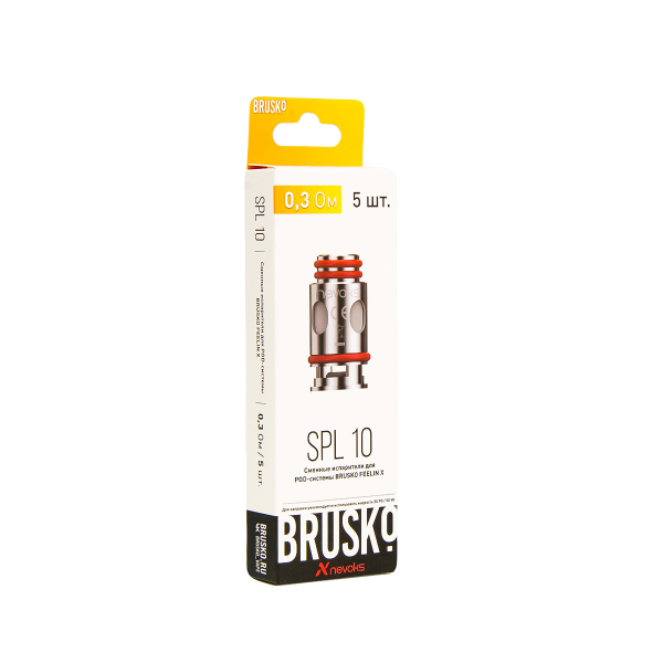 Испаритель Brusko Feelin Spl10 0.3 Ом 5 шт в Ростове-на-Дону