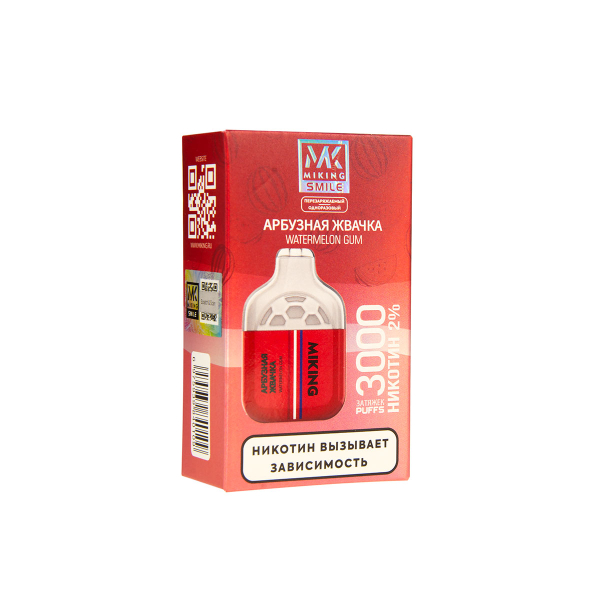 Электронка Miking Watermelon Gum 3000 Затяжек в Ростове-на-Дону