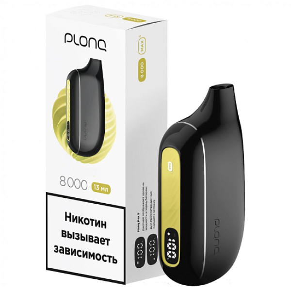Электронка Plonq Max S 8000 Ананас Лимон в Ростове-на-Дону