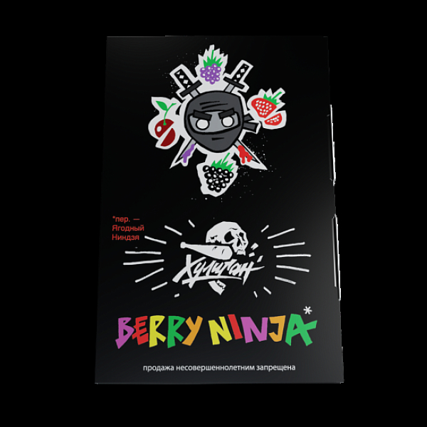 Табак Хулиган Berry Ninja Лесные Ягоды 25 грамм в Ростове-на-Дону