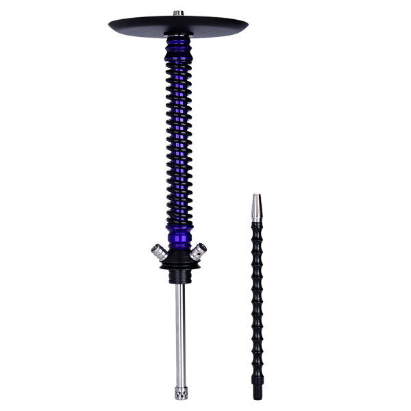 Кальян Mamay Customs Coilovers Фиолетовый Лак Черный в Ростове-на-Дону