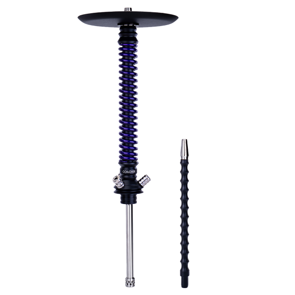 Кальян Mamay Customs Coilovers Чёрно Фиолетовый Лак в Ростове-на-Дону